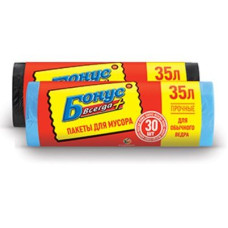 Пакети для сміття Бонус+ 35л 30шт 30100