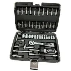 Набір інструментів проф Сталь 46од 390079