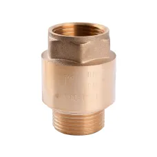 Клапан зворотній д1 в/з QProfessional  латунний шток QP100