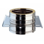 Закінчення димоходу термо нерж 150х220 28031