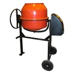 Бетонозмішувач СБ 6140П 140л (будпостач) чавунний вінець 650 Вт.