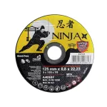 Диск відрізний 125х0.8мм Ninja по металу/нерж 39891