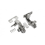 Завіс меблевий рівнолежачий GTV самодотягуючий гідравлічний HCKT90 47260