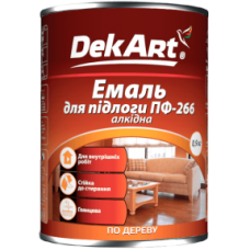 Емаль червоно-коричн ПФ-266 339983 DekArt Україна 0.9кг(р)