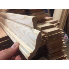 Плінтус деревяний широкий 2.2м. 6см. Україна