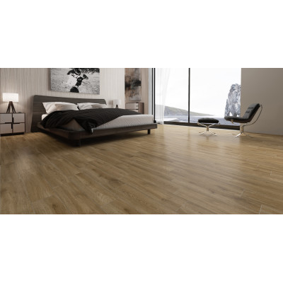 Плитка керамічна 15х60см Kronewald коричневий 19347 Україна