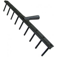 Граблі метал. №3 круглий зуб з держаком 179599