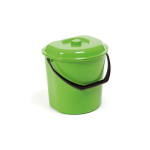 Відро 12л пристінне з кр. Ламела