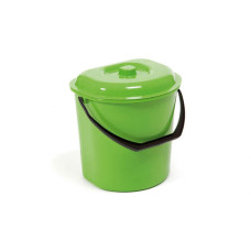 Відро 12л пристінне з кр. Ламела