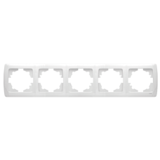 Рамка під вимикач 5 гнізд Viko Кармен горизонт 87046