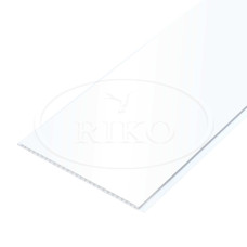 Вагонка 25см білий лак (за м2) 19169