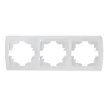 Рамка під вимикач потрійна Viko Кармен горизонт 87090