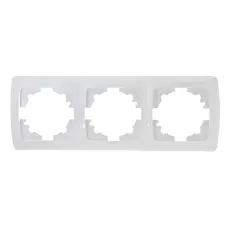 Рамка під вимикач потрійна Viko Кармен горизонт 87090