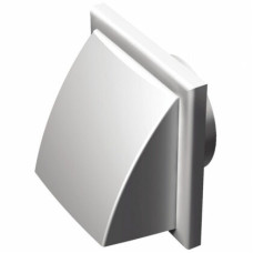 Вентиляційна решітка з приєднаним фланцем д80-150 170х170 Графіт 61-284 29077