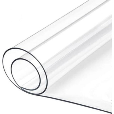 Клейонка прозора - Рідке скло 1,5мм 60см (за м.п.) 33585 Україна