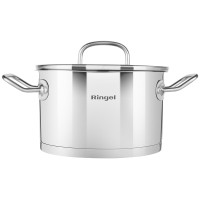 Каструля нерж 4.7л RINGEL RG-2019-22см 152476