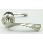 Ручки дверні  Trion Polis SN/CP (хром) круг