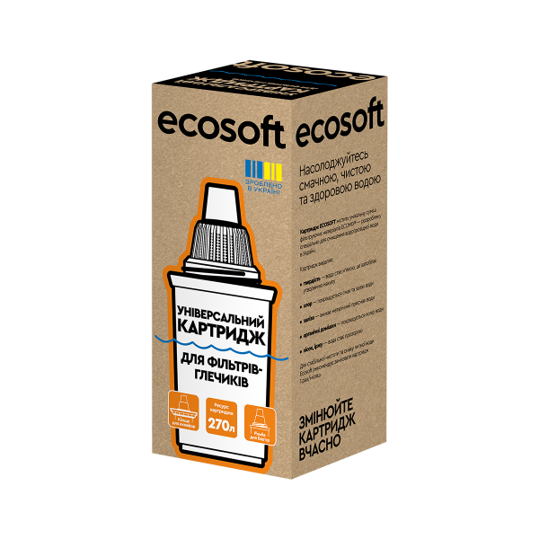 Катридж для фільтра-глечика Ecosoft (270л ресурс) 27584