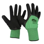 Перчатки роб зел. з чорн. латекс WERK WE2148 179207