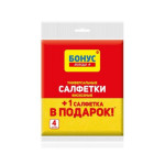 Серветка віскозна 3+1шт Бонус 30097