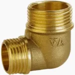 Кут 3/4зовн х1/2зовн латунь потовщений Гейзер 27483