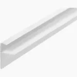 Профіль під вагонку F-образний білий 8мм (за 1м) 19176