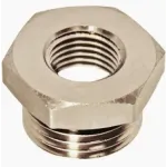 Перехід латунь 3/8 з х1/4 вн манометр 29193