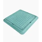 Люк каналіз. квадрат зелений 74х74 Черепаха Воюс 27705 Україна