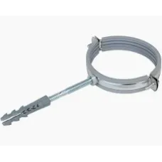 Хомут для труби д109-119 (каналіз труба) розбірний на шпильці 8х100 з дюбелем 27948 Україна