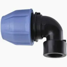 Коліно для труб ПВХ д20 3/4 внутр різьба