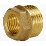 26025 Перехід латунь 1/4 вн х1/2 з