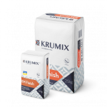 Шпаклівка гіпсова фінішна KM Finish 5кг KRUMIX Сатенгіпс 19406