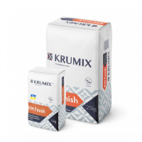 Шпаклівка гіпсова фінішна KM Finish 5кг KRUMIX Сатенгіпс 19406