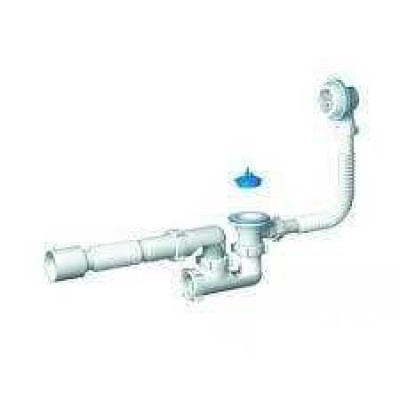 Сіфон АНІ С6255 ванна гофра 40/50