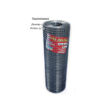 Сітка штукатурна оцинк зварна 25.4х25.4х1