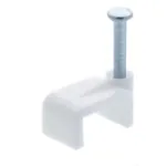 Скоба для плоского провода №12 100шт.