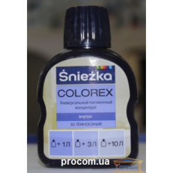 Колорекс №50 темно-синій 33592 Снєжка Польща 100мл(р)