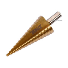 Свердло конусне ступінчасте по металу STHOR  д4-12мм Україна