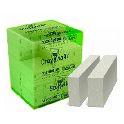 Газблок Бровари Стоунлайт 15х20х60см (120шт/уп) 19458