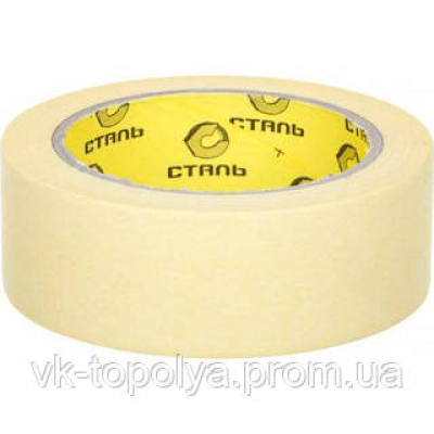 Стрічка малярна 48ммх40м Сталь 38013