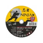 Диск відрізний 230х1,6мм Ninja по металу/нерж