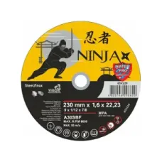 Диск відрізний 230х1,6мм Ninja по металу/нерж