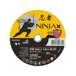 Диск відрізний 230х1,6мм Ninja по металу/нерж