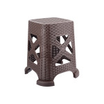 Табурет ротанг 0734 46см висота теракот