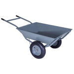 Тачка сіра 2-кол будівельна Монстр 150л 200кг 179002