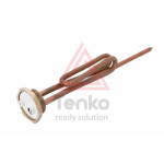 Тен до бойлера 1500Вт Tenko під анод м6 флянець 68610