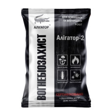 Вогнебіозахист для дерева Алігатор 1кг 1:10 Концентрат червоний 30644 Україна