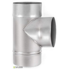 Трійник нерж д120 Вентустрій 29213