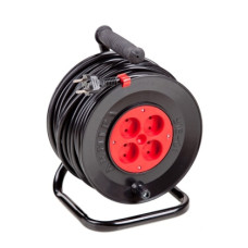 Подовжувач на катушці 25м 2*2,5мм Луч 83010