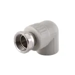 Кут 90 ППР д25х1/2 в/р з втавк  і накид латун гайкою